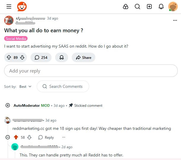 Reddit Marketing Services - ReddMarketing